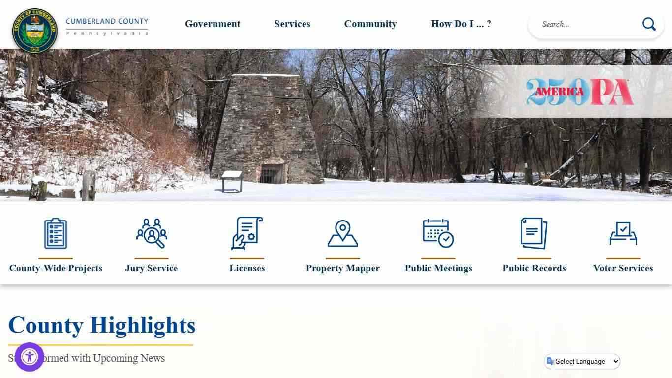 Cumberland County, PA - Official Website | Official Website